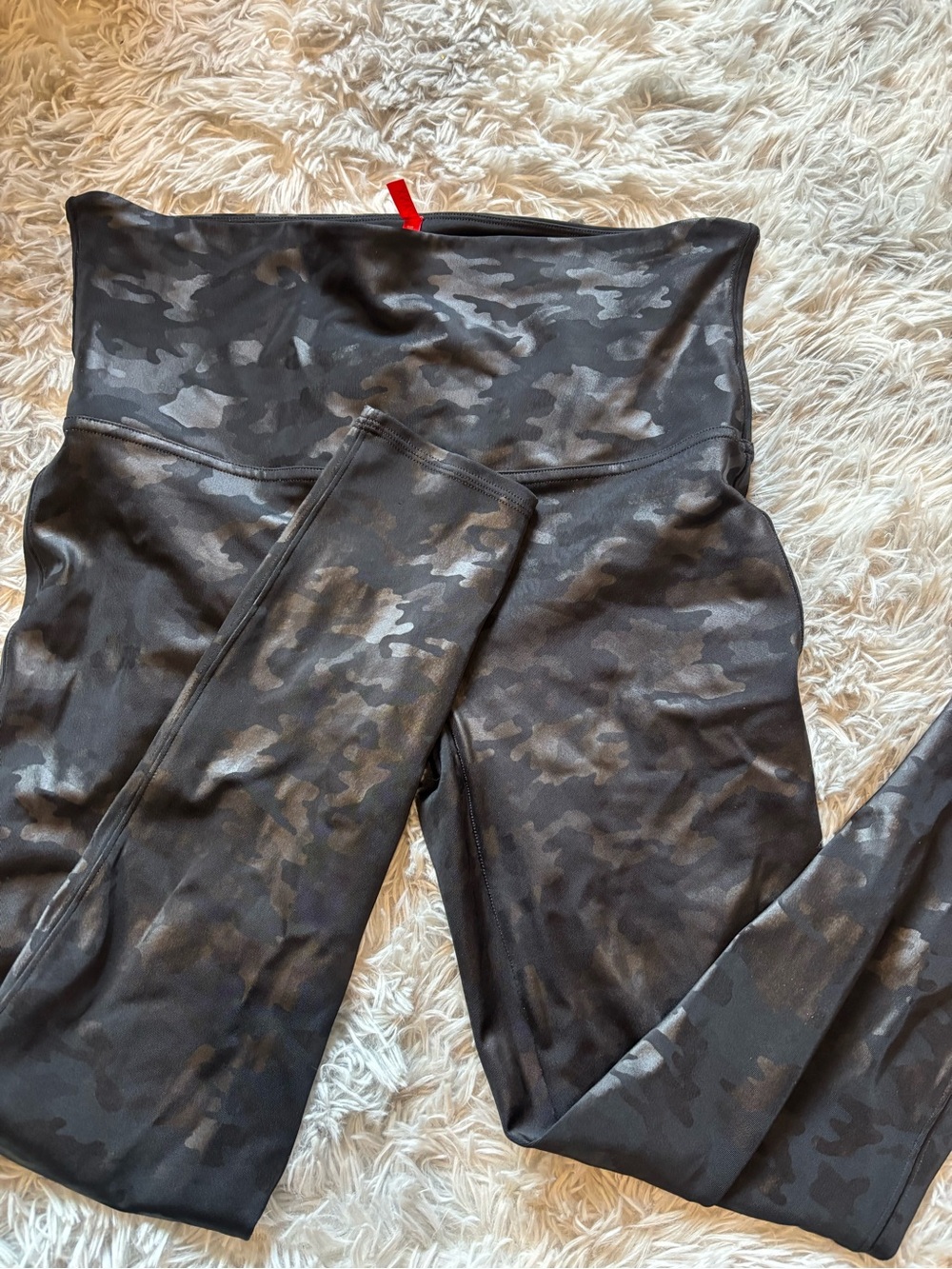 SPANX Black High-Waist Performance Leggings